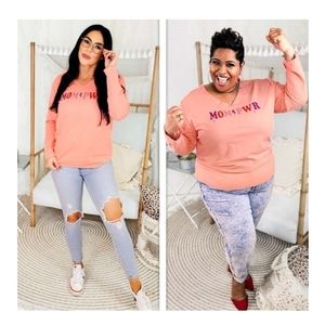 NEW Mom Power Long Sleeve Tee